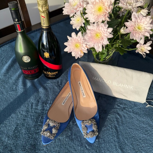 Manolo Blahnik jewel buckle flat pumps - Picture 5 of 7